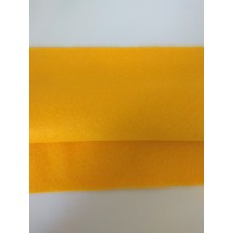 Фетр мягкий 1,5 мм (30*30 см) цв. желто-оранжевый,  цена за лист